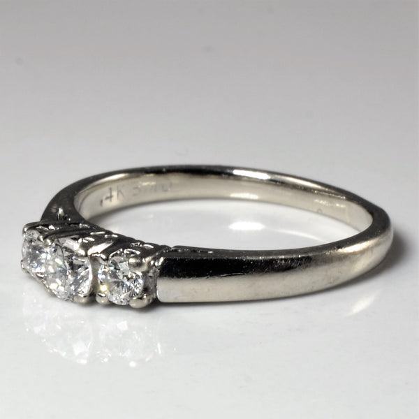Classic Three Stone Diamond Ring | 0.25ctw | SZ 5 |