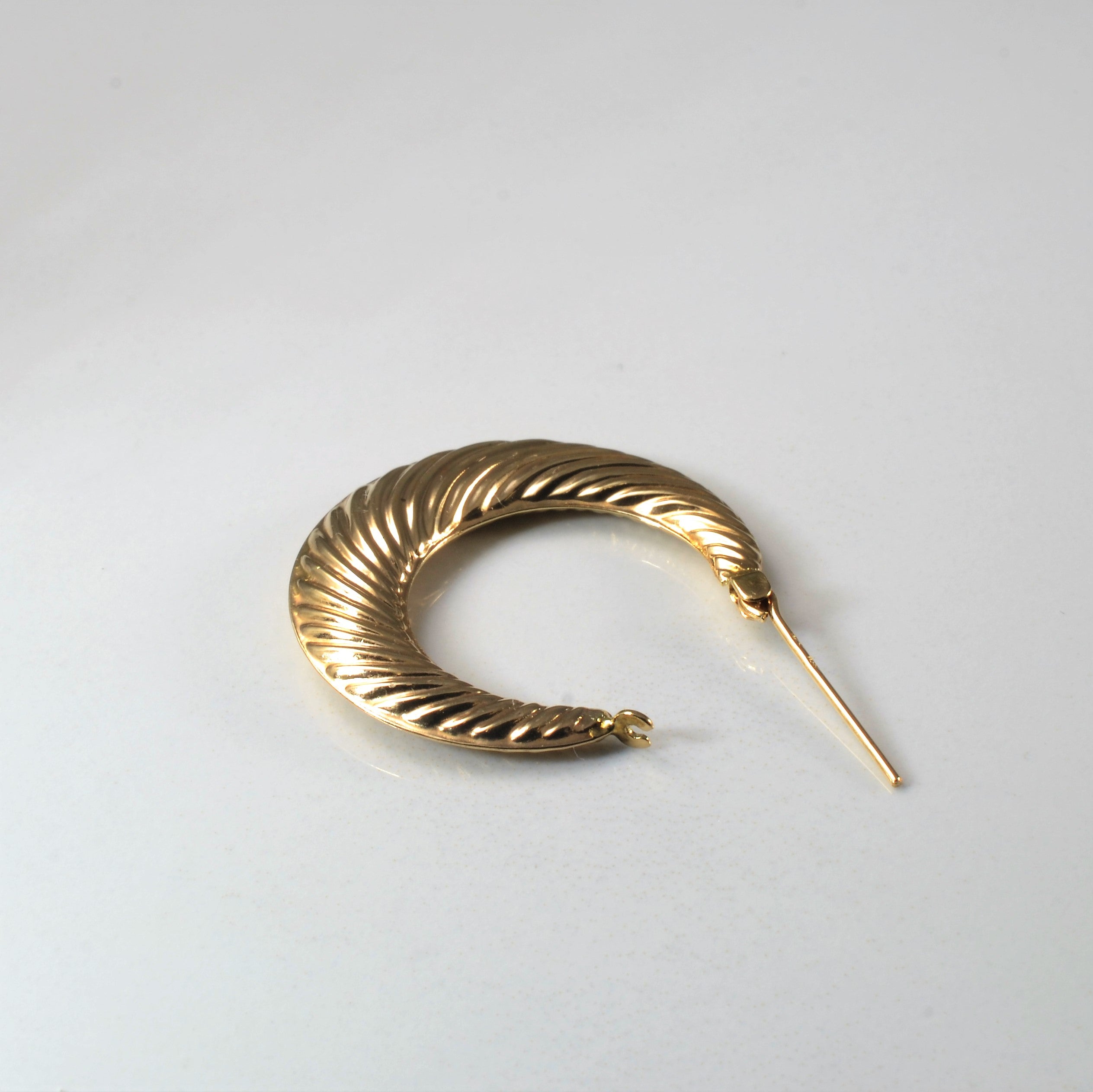 Spiral Hoop Earrings |