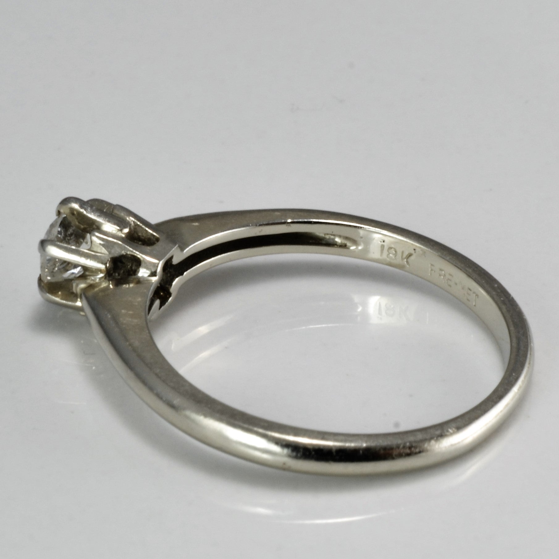 Old European Diamond Solitaire Ring | 0.22ct | SZ 6 |