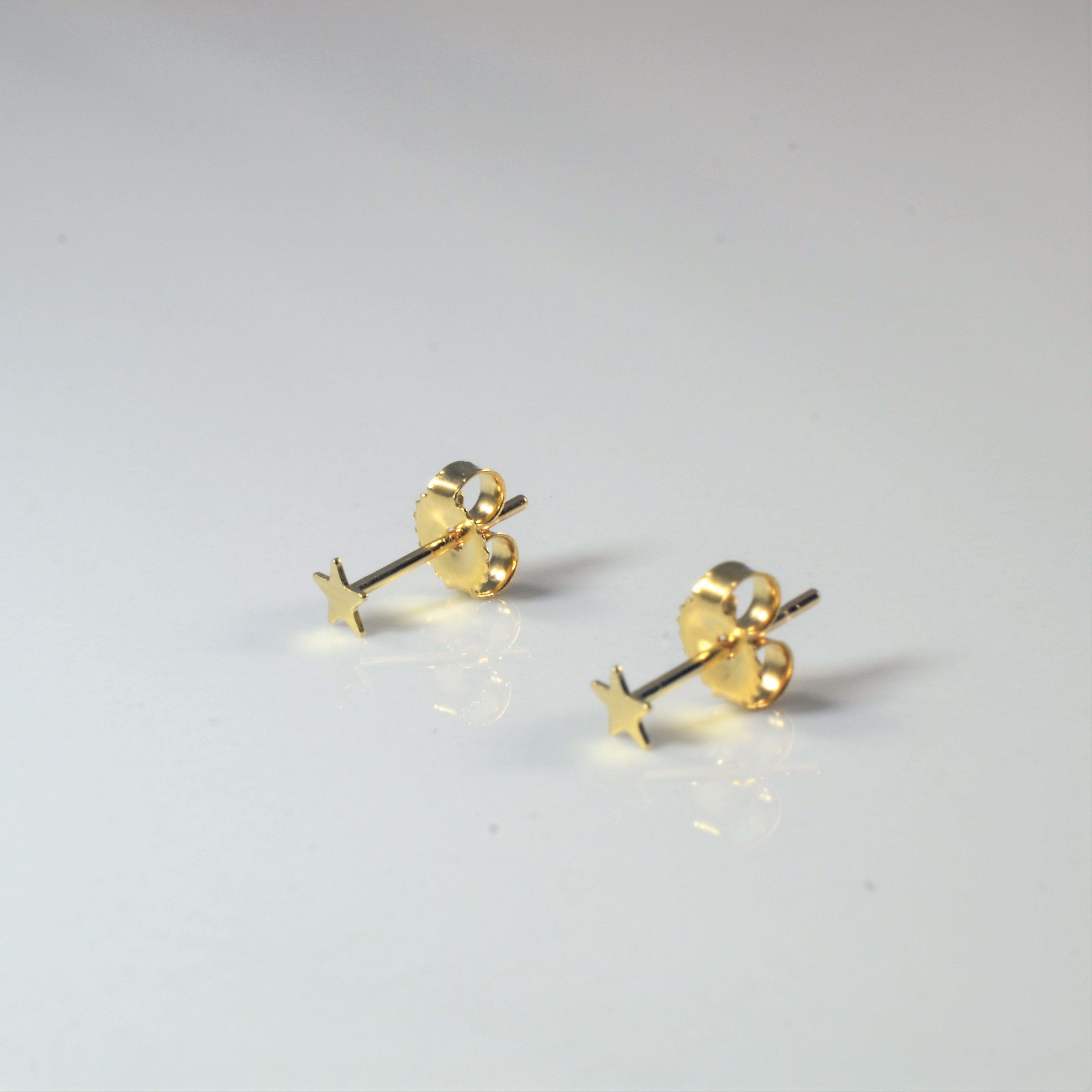 'Bespoke' Mini Gold Studs |