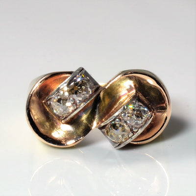 Old Mine Diamond Cocktail Ring | 0.80ctw | SZ 8 |