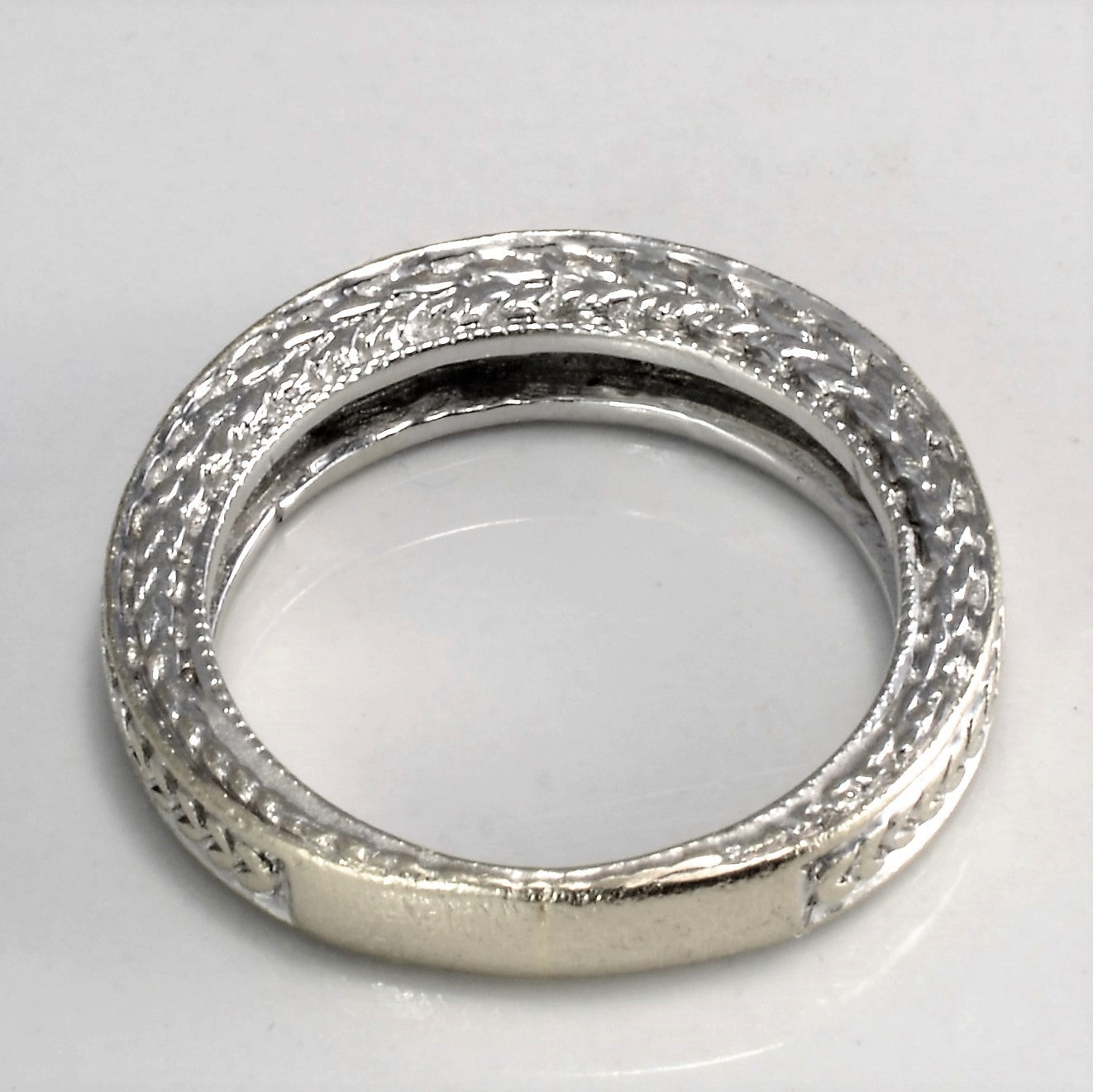 Milgrain Detailed Diamond Wedding Ring | 0.24 ctw, SZ 6.25 |