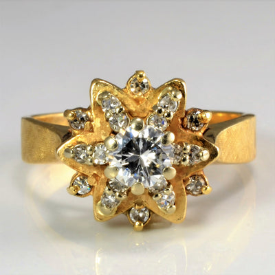Cluster Diamond Cocktail Ring | 0.51 ctw, SZ 6.5 |