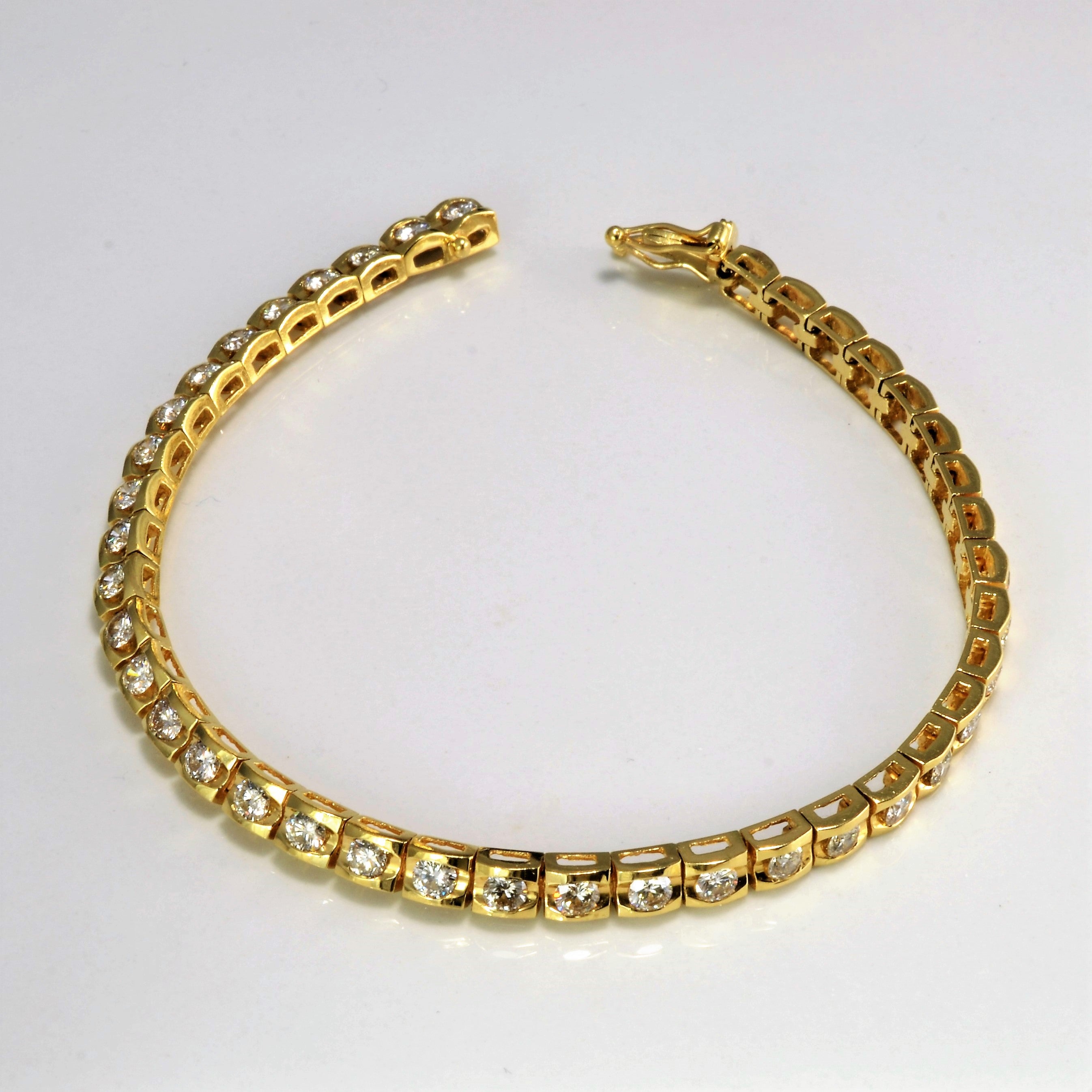 Diamond Chain Bracelet | 3.60 ctw, 7''|