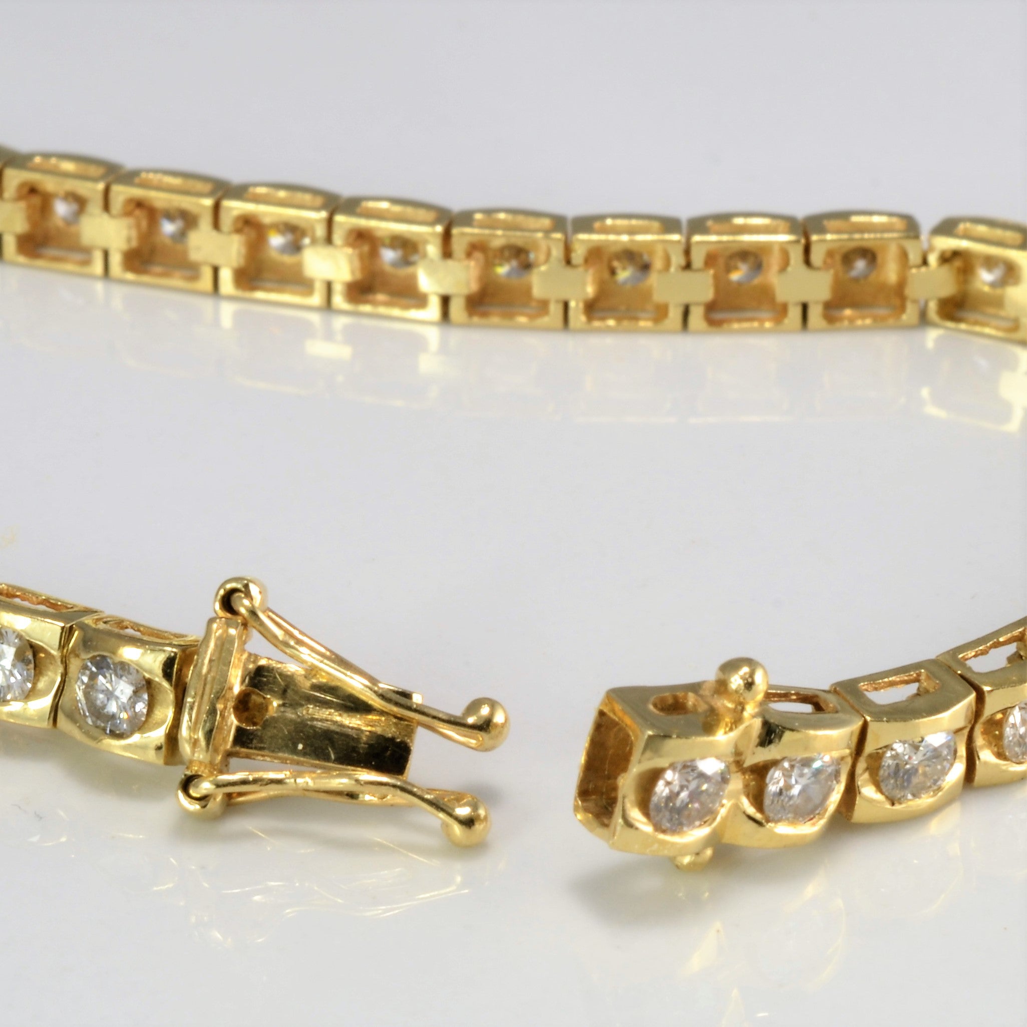 Diamond Chain Bracelet | 3.60 ctw, 7''|