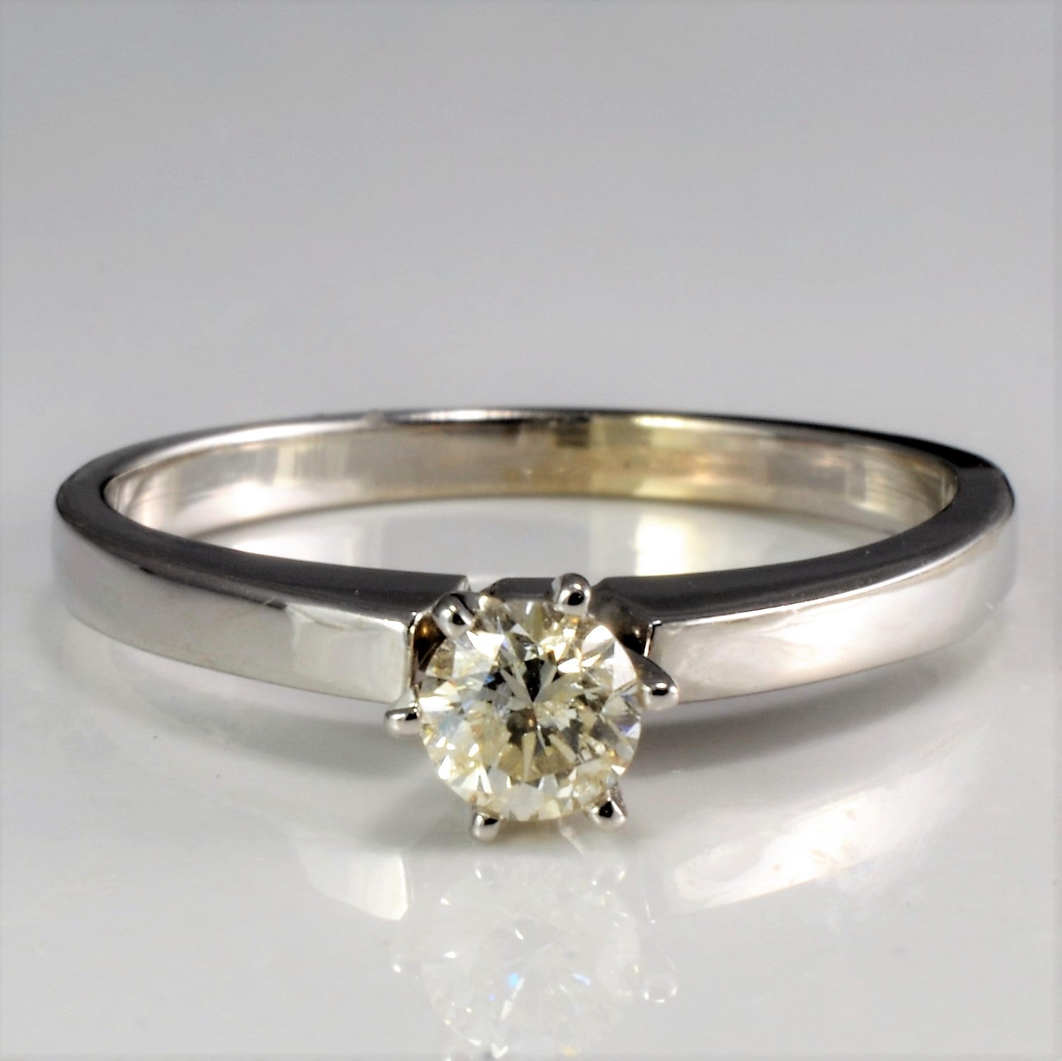 Six Prong Solitaire Diamond Ring | 0.25 ct, SZ 7.25 |