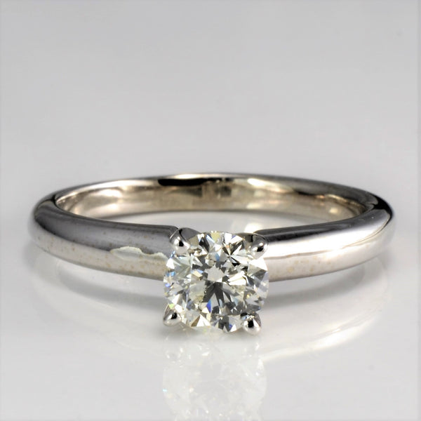 Four Prong Solitaire Diamond Ring | 0.49 ct, SZ 5 |