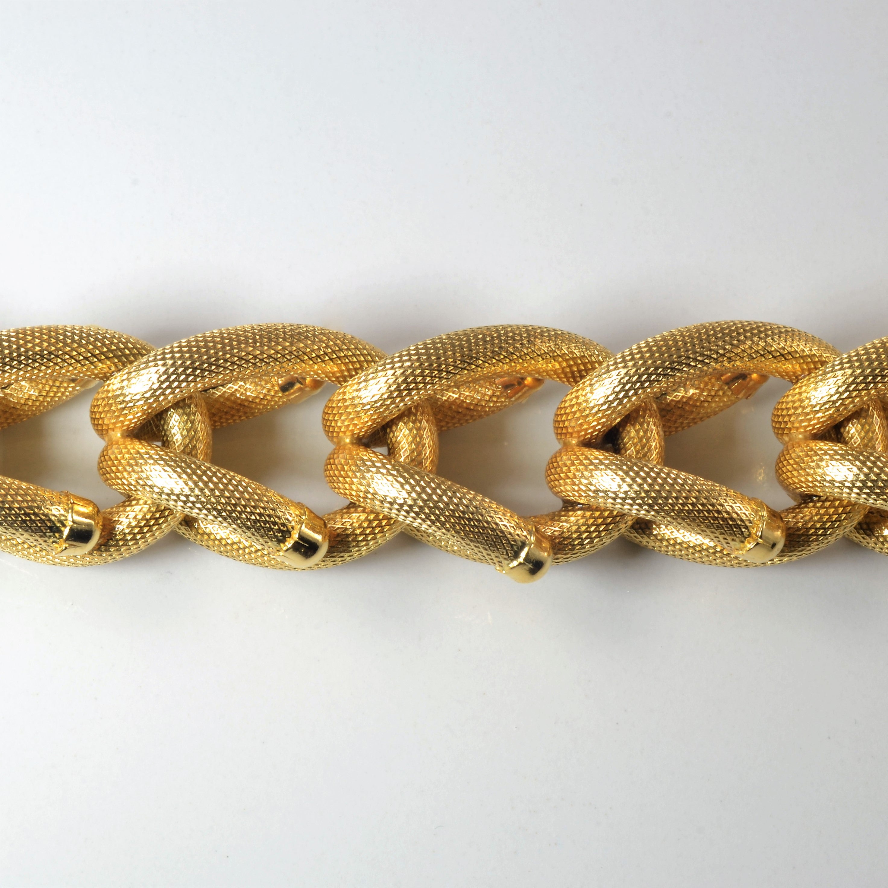 Heavy Link Chain Bracelet | 9" |