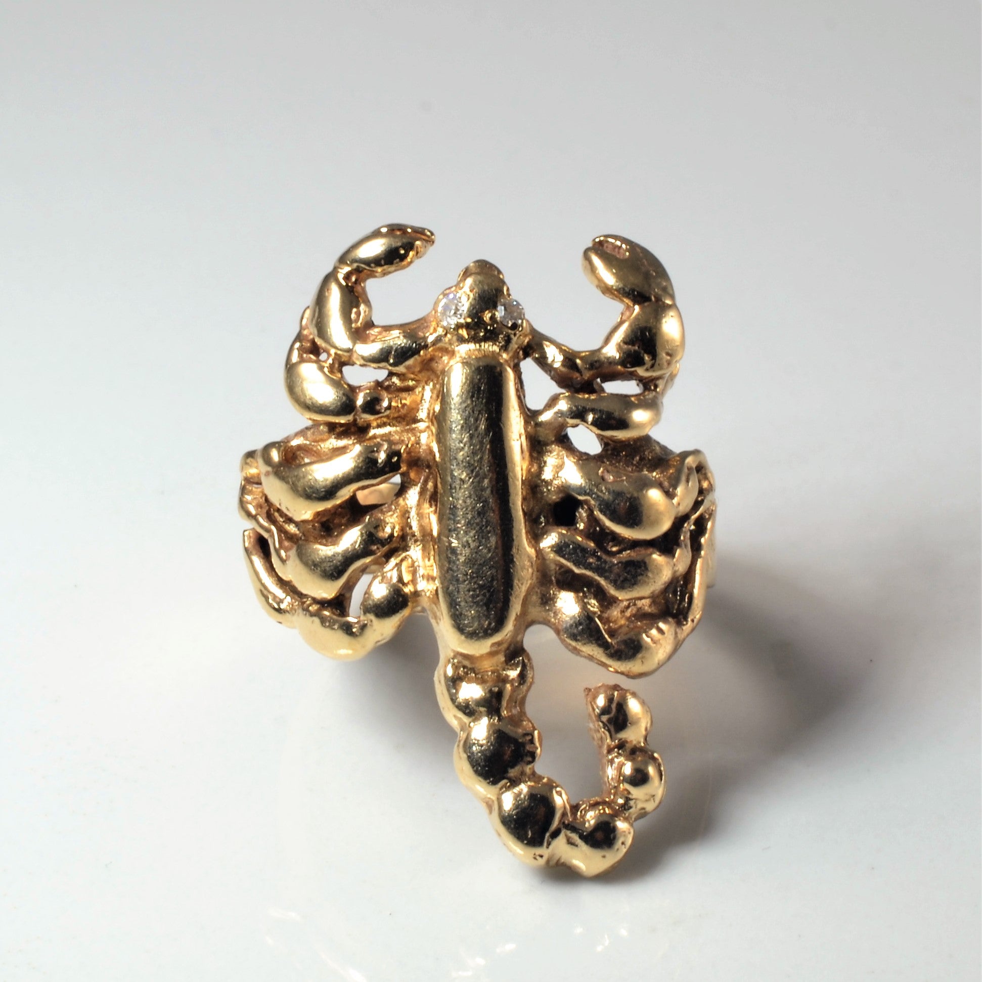 Gold Scorpion Ring | SZ 8.5 |