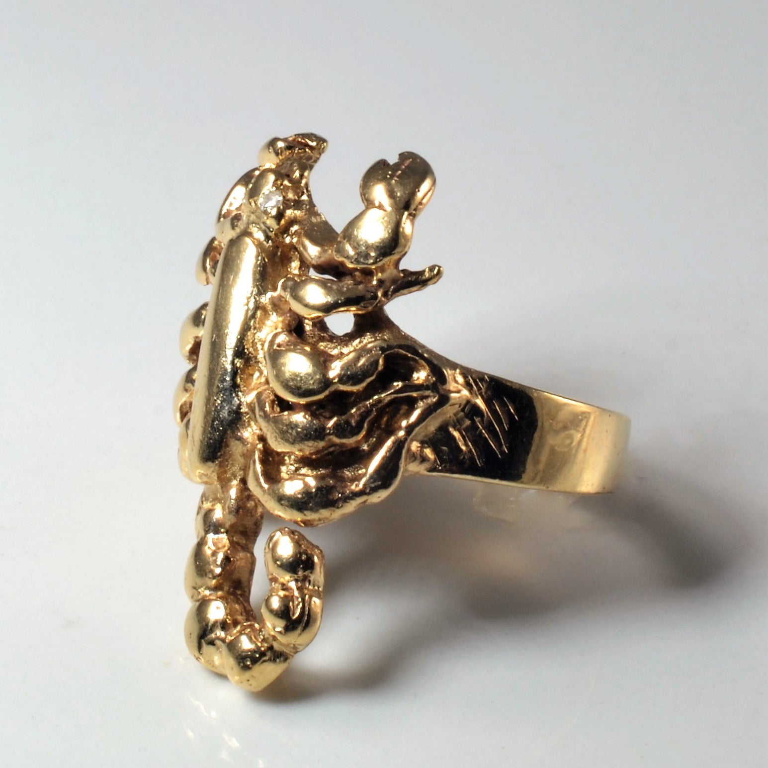 Gold Scorpion Ring | SZ 8.5 |