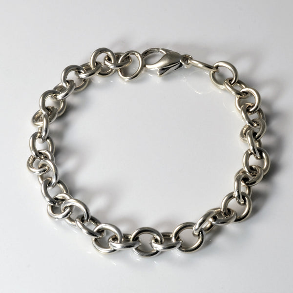 Rolo Chain Gold Bracelet | 7.5