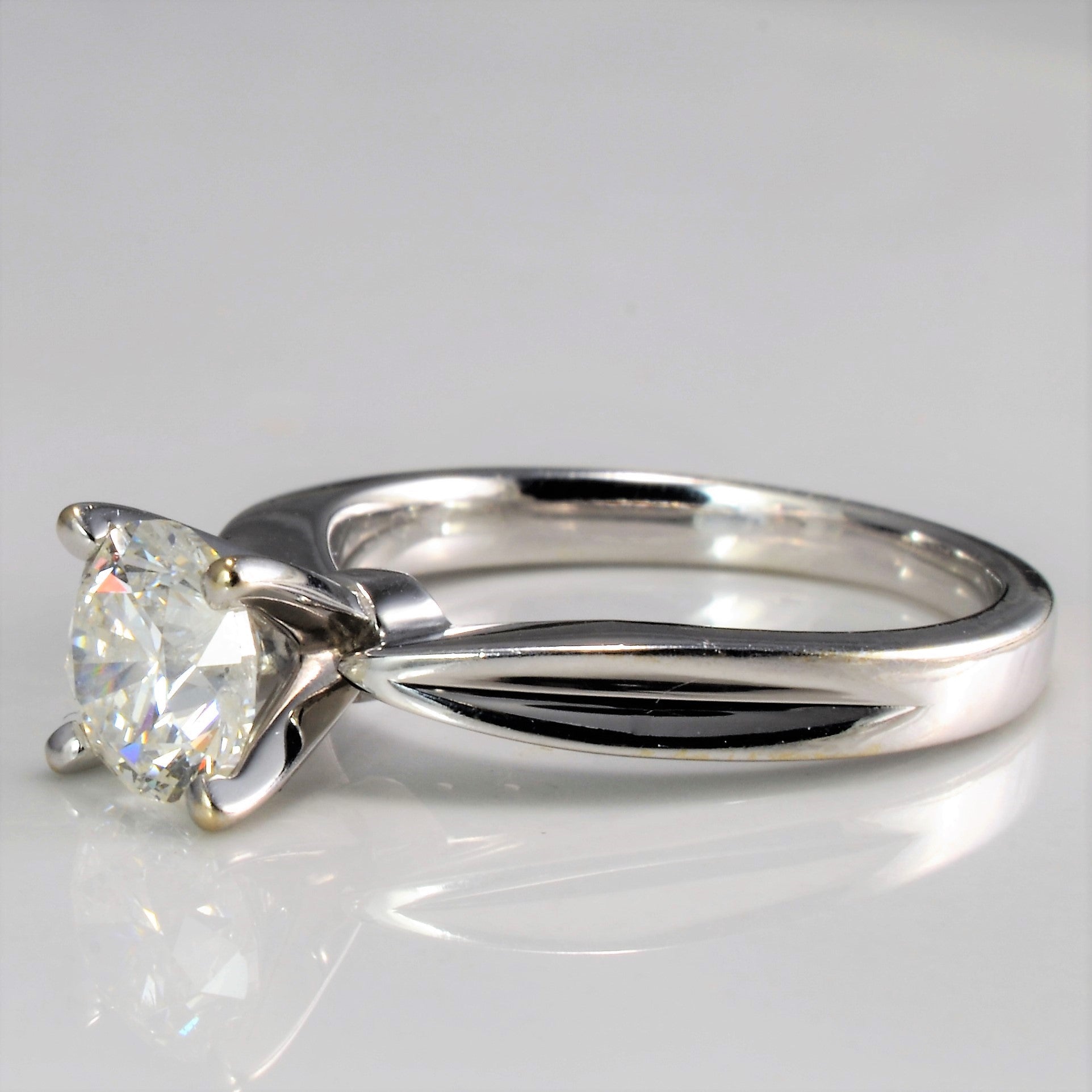Prong Set Solitaire Diamond Engagement Ring | 1.01 ct, SZ 4.75 |