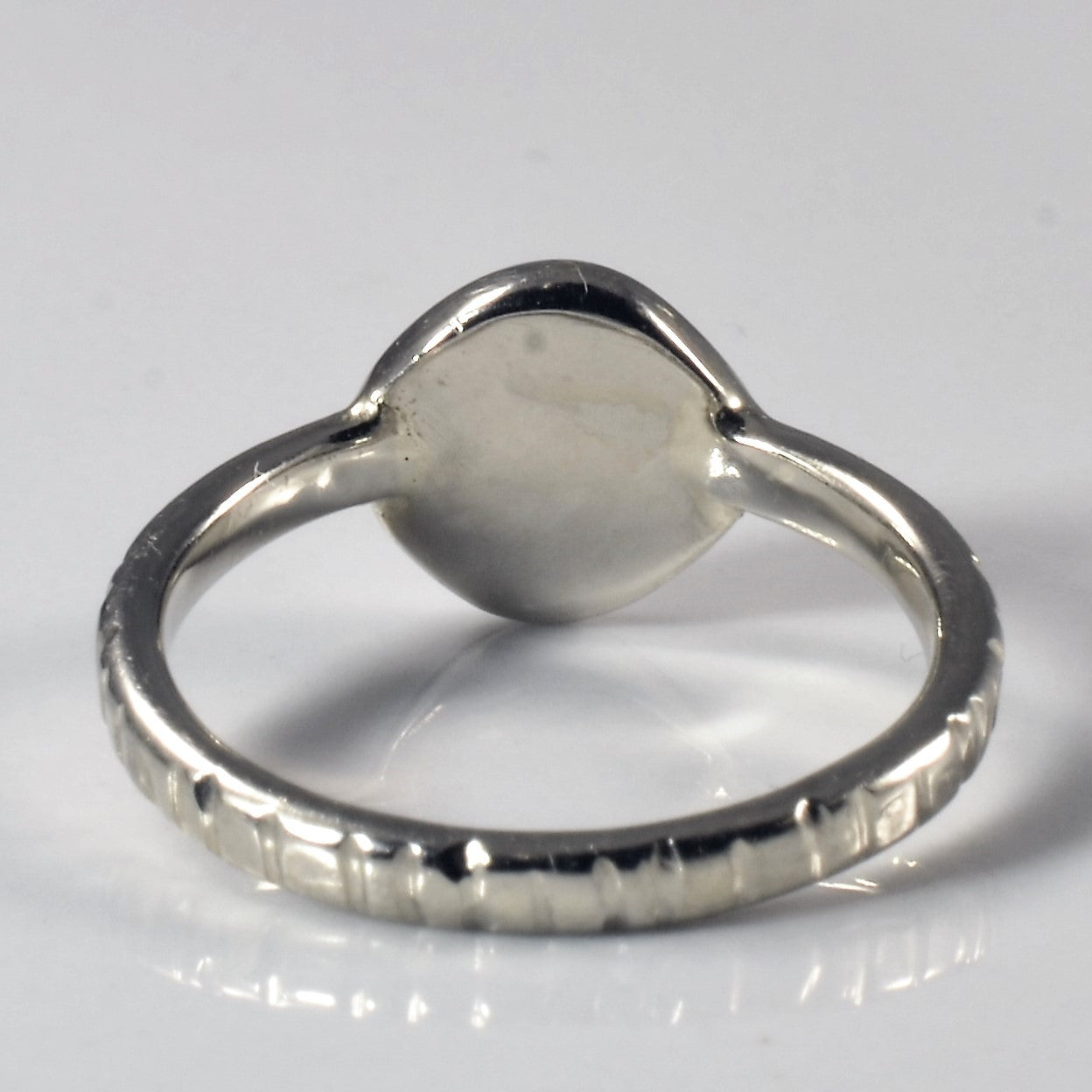 Misty Gray Rose Cut Diamond Ring | 1.04ctw | SZ 5.5 |