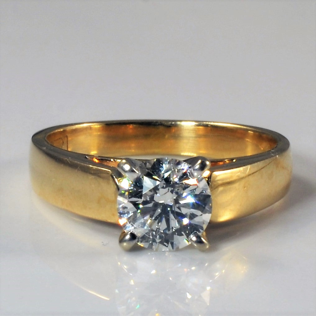 Canadian Solitaire Diamond Engagement Ring | 1.00ct I1 I | SZ 5.75