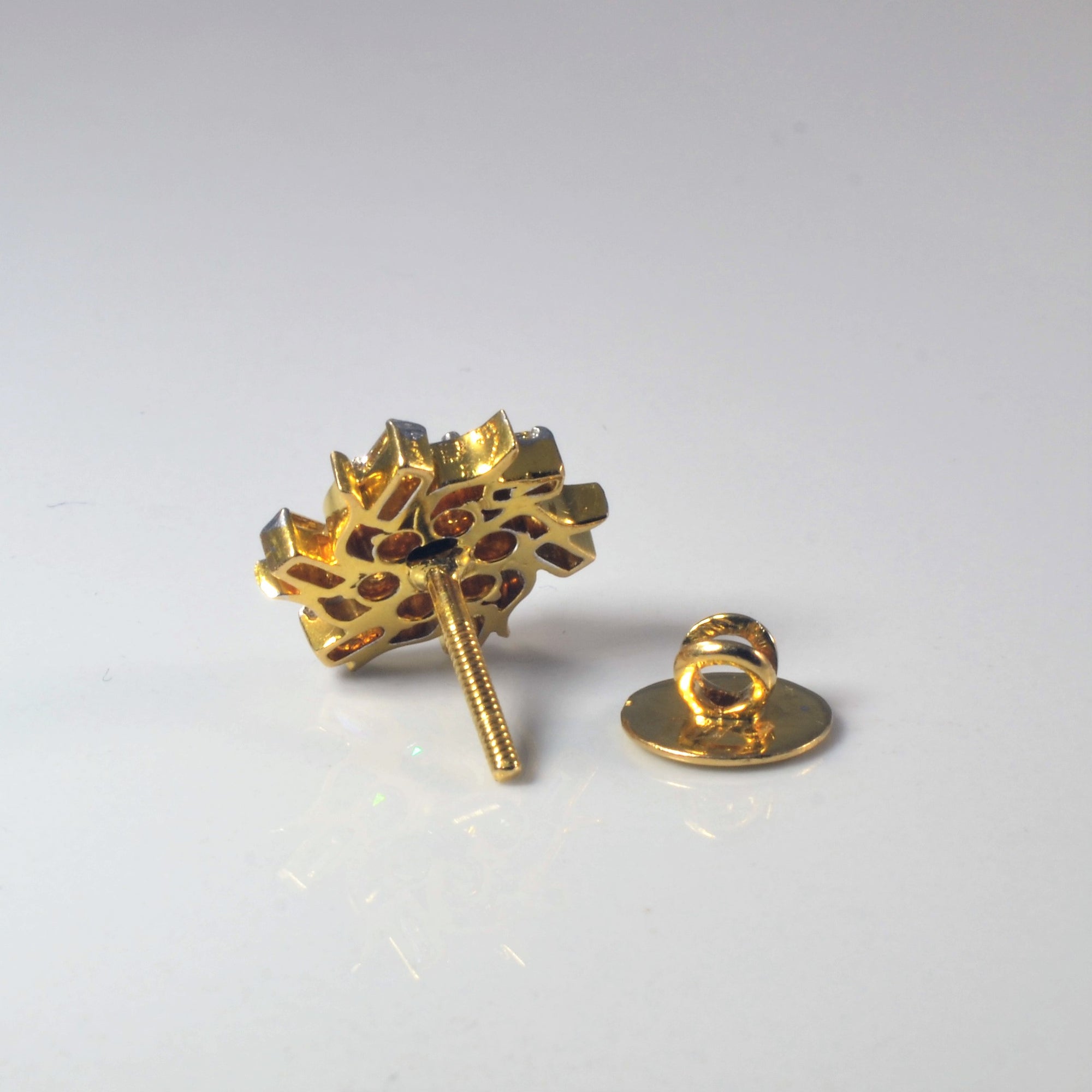 Cluster Diamond Necklace & Earring Set | 2.49ctw | 18