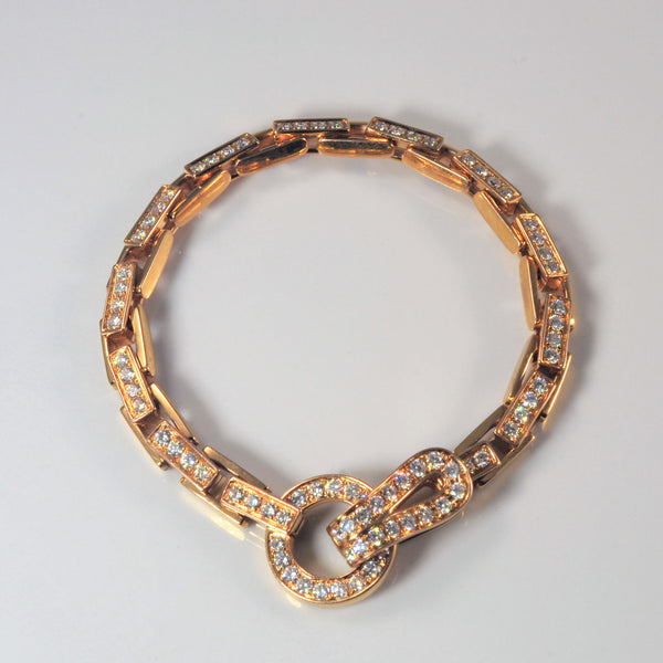 'Cartier' Agrafe Bracelet | 2.17ctw | 6.5