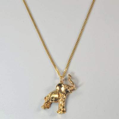 Lucky Elephant Necklace | 18