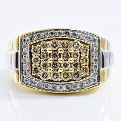Watch Style Diamond Ring | 0.80 ctw SZ 7.25 |