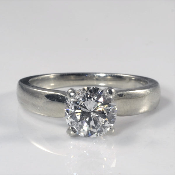 Solitaire Diamond Engagement Ring | 1.34ct | SZ 7.25 |