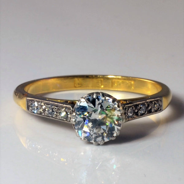 Edwardian Diamond Engagement Ring | 0.71ctw | SZ 6.25 |