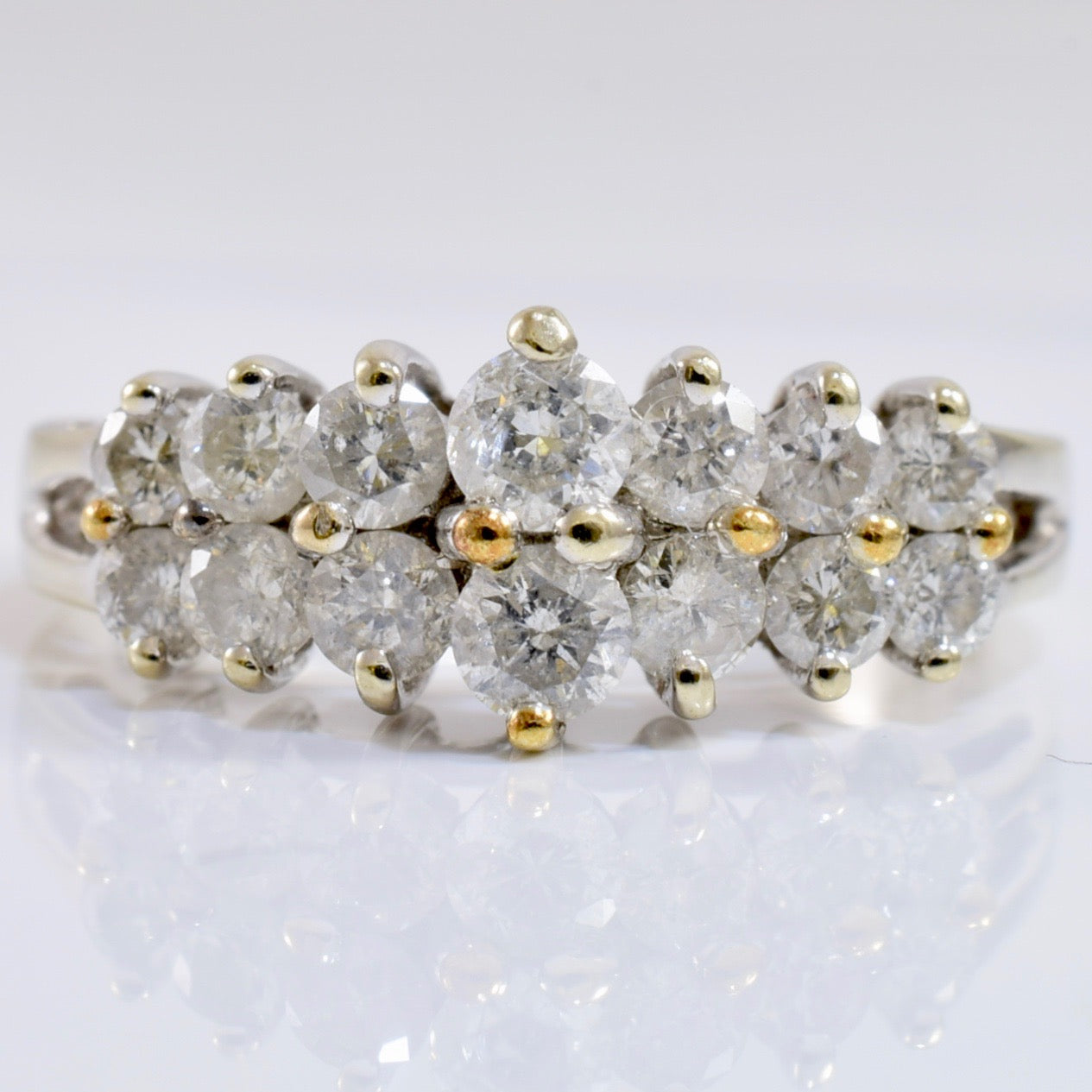 Diamond Cluster Band | 0.80 ctw SZ 5.75 |