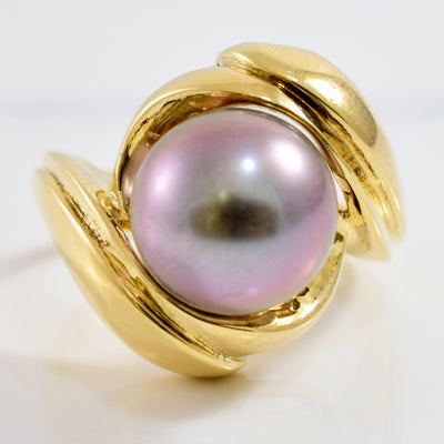 Tahitian Black Pearl Bypass Ring | SZ 6.75 |