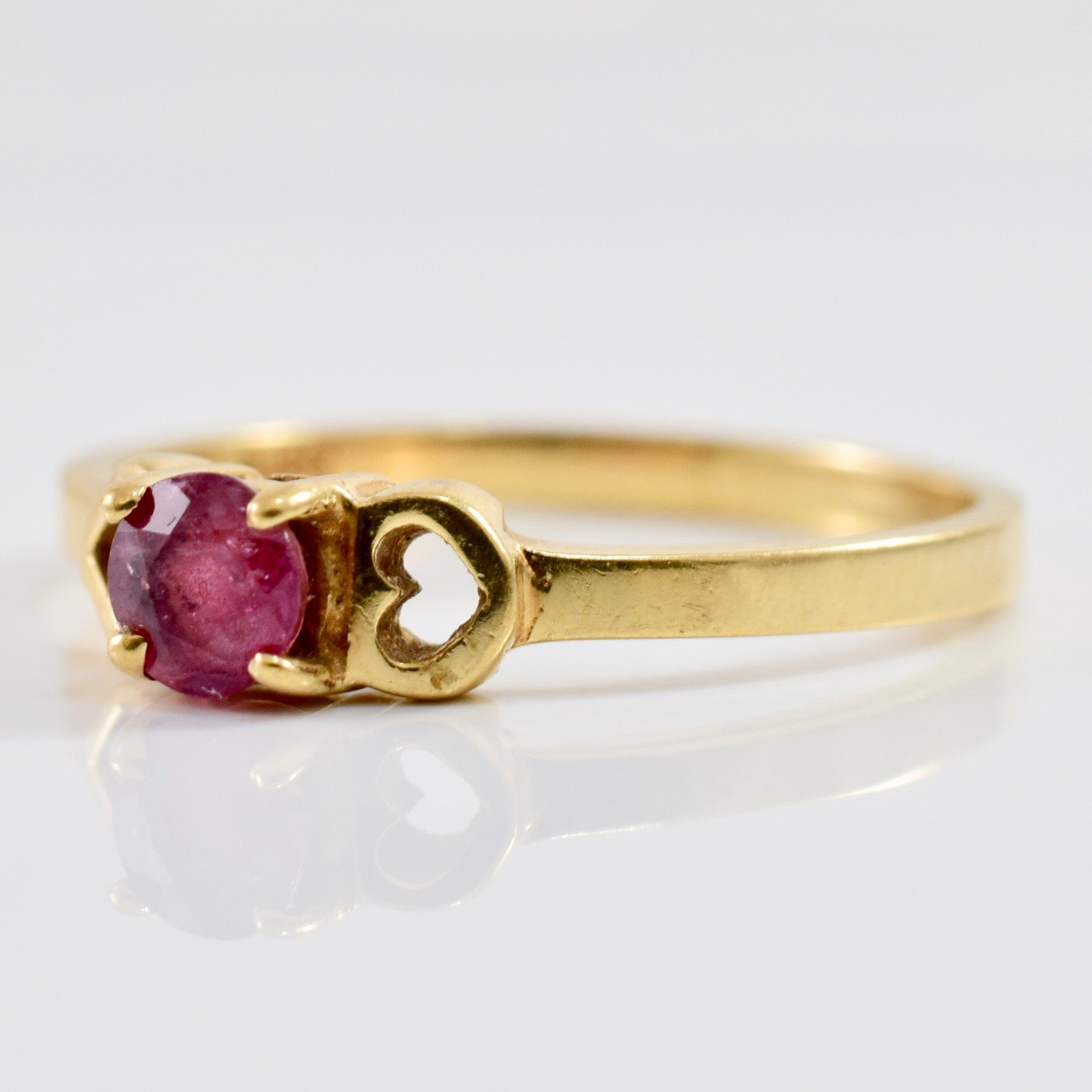 Solitaire Ruby Ring | SZ 6 |
