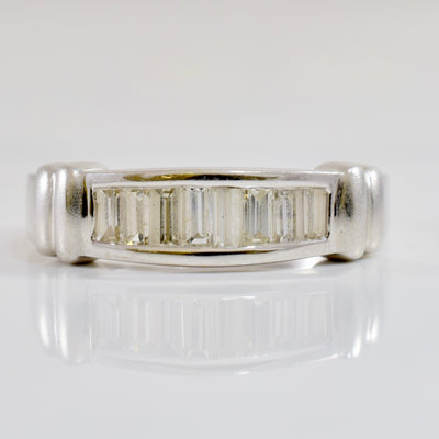 Channel Set Baguette Diamond Ring | 0.35 ctw Sz 5.5 |