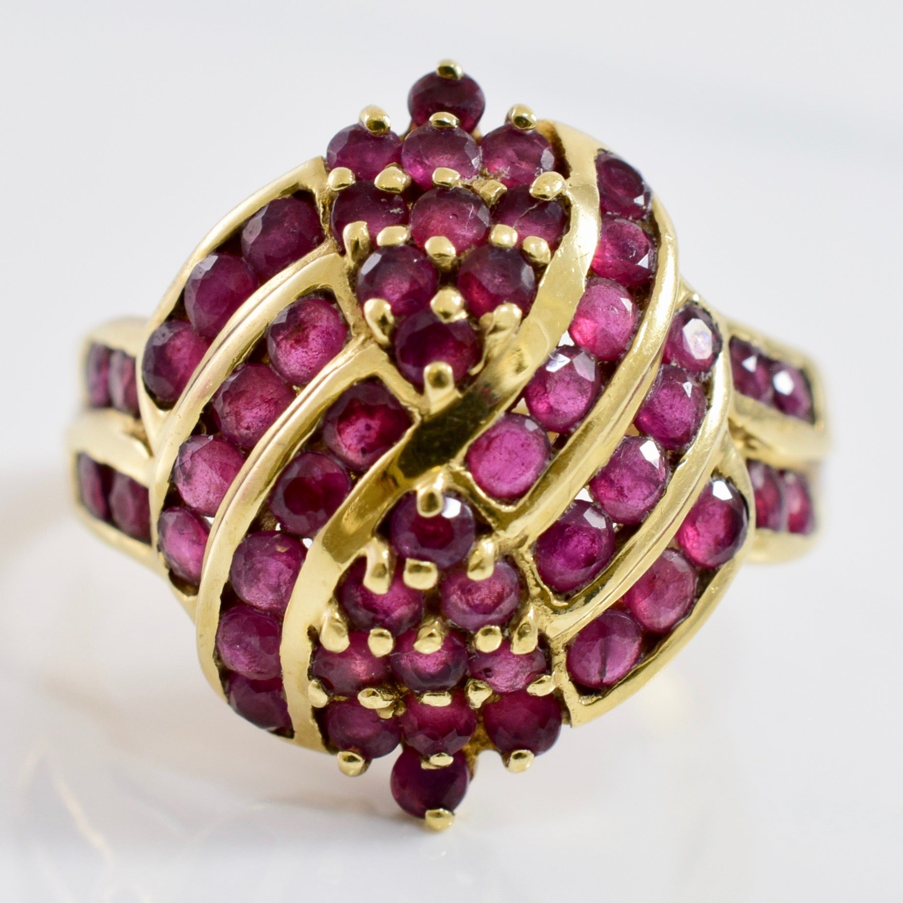 Ruby Cluster Ring | SZ 8 |