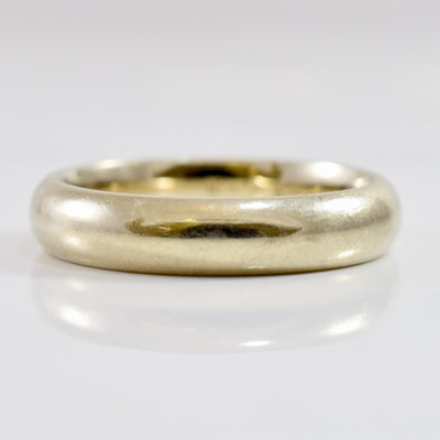 Birks 18k White Gold Band | SZ 6.5 |