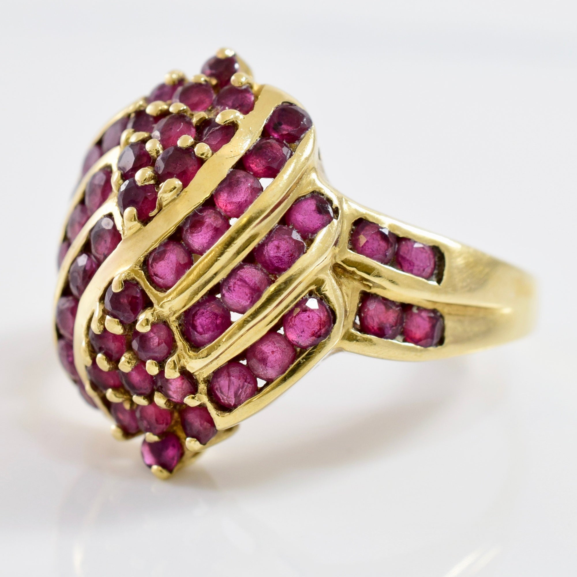 Ruby Cluster Ring | SZ 8 |