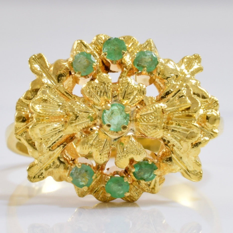 Emerald Ring | SZ 6.5 |