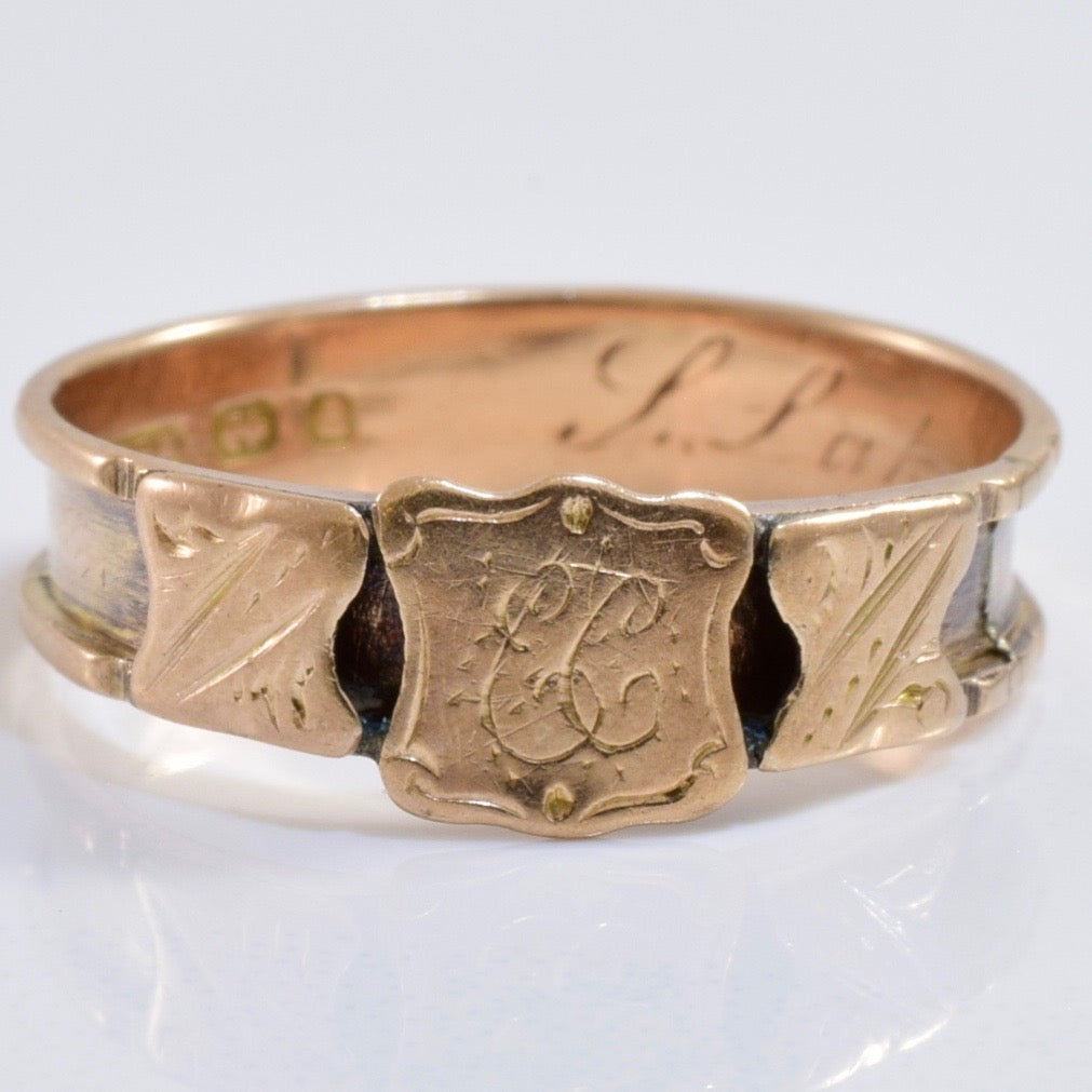 1870s Victorian Era Signet Ring | SZ 5.75 |