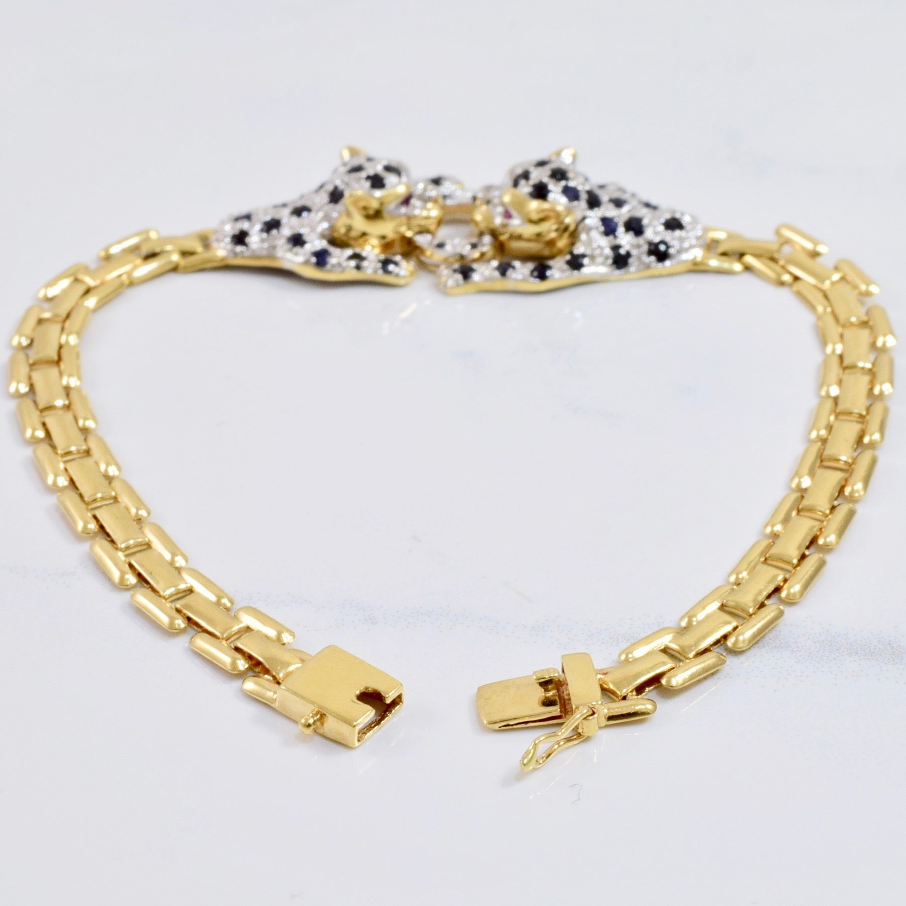 Leopard Bracelet | 0.01 ctw SZ 7