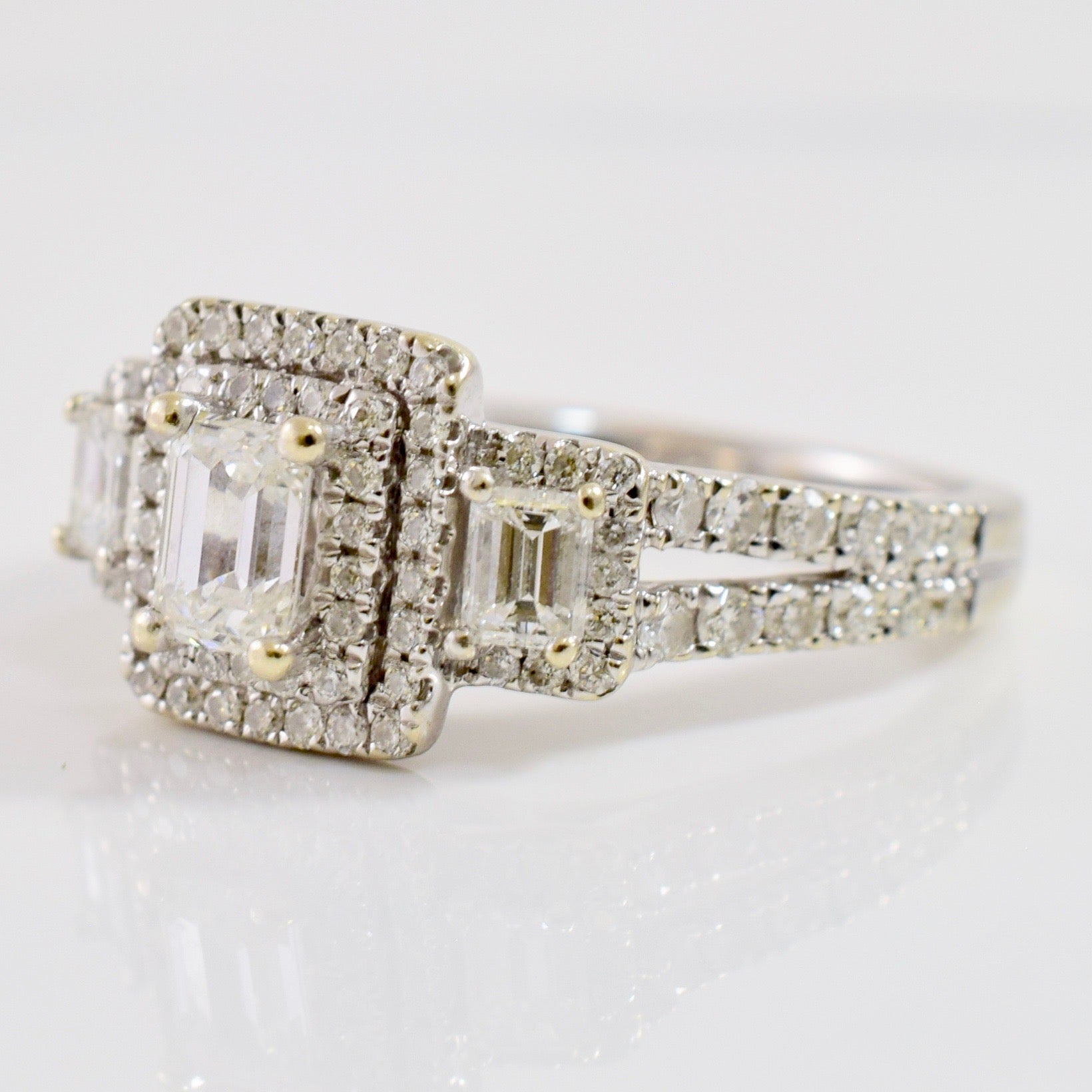 'Vera Wang' Love Collection Diamond Engagement Ring | 1.15 ctw SZ 5.5 |
