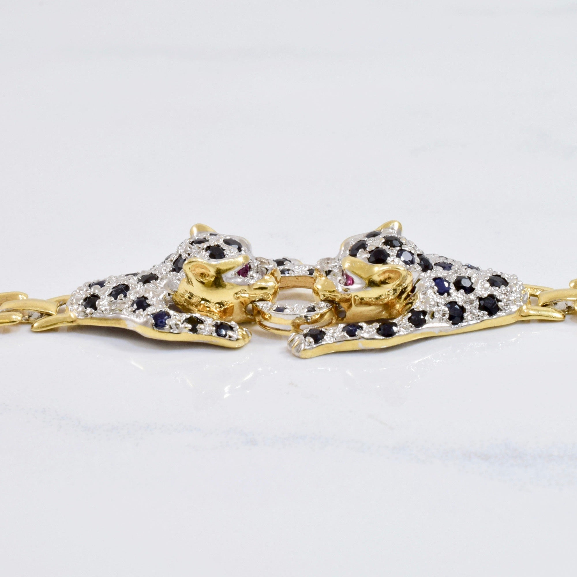 Leopard Bracelet | 0.01 ctw SZ 7