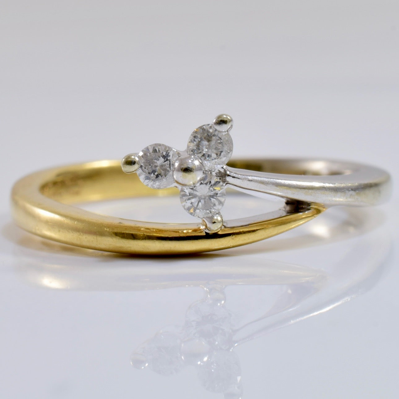 Bypass Diamond Ring | 0.09 ctw SZ 5.5 |