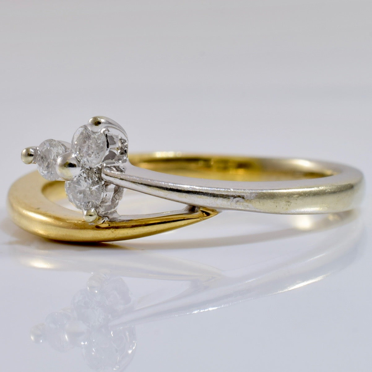 Bypass Diamond Ring | 0.09 ctw SZ 5.5 |