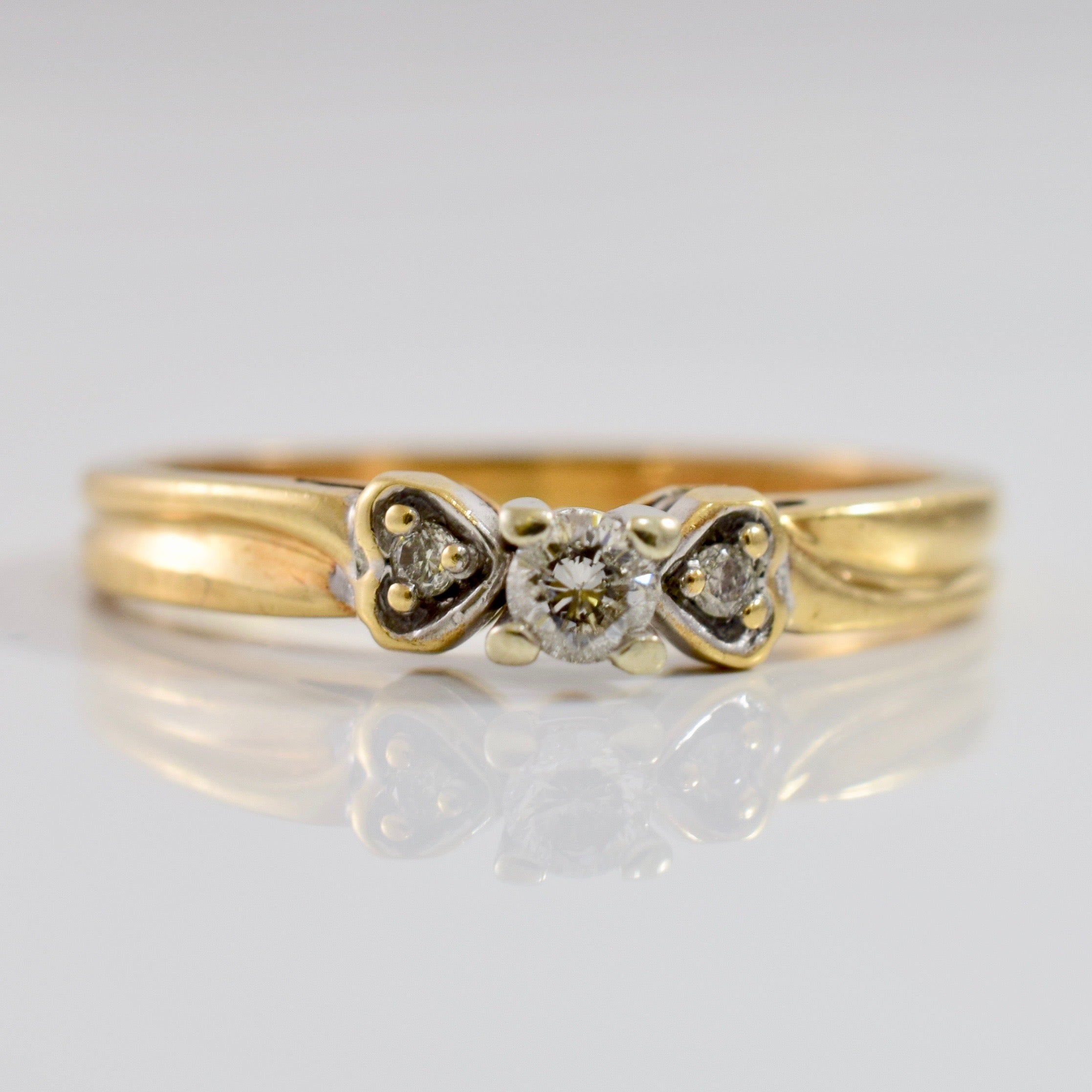 Petite Diamond Ring | 0.11 ctw SZ 5.75 |