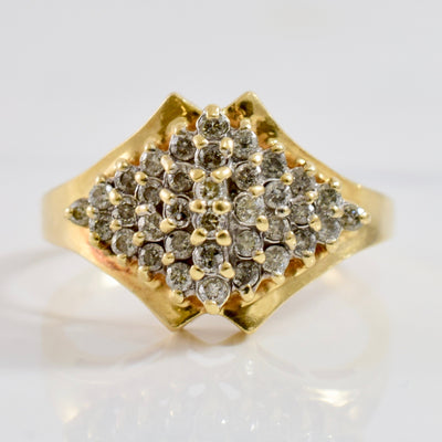 Diamond Cluster Ring | 0.50 ctw SZ 8.5 |
