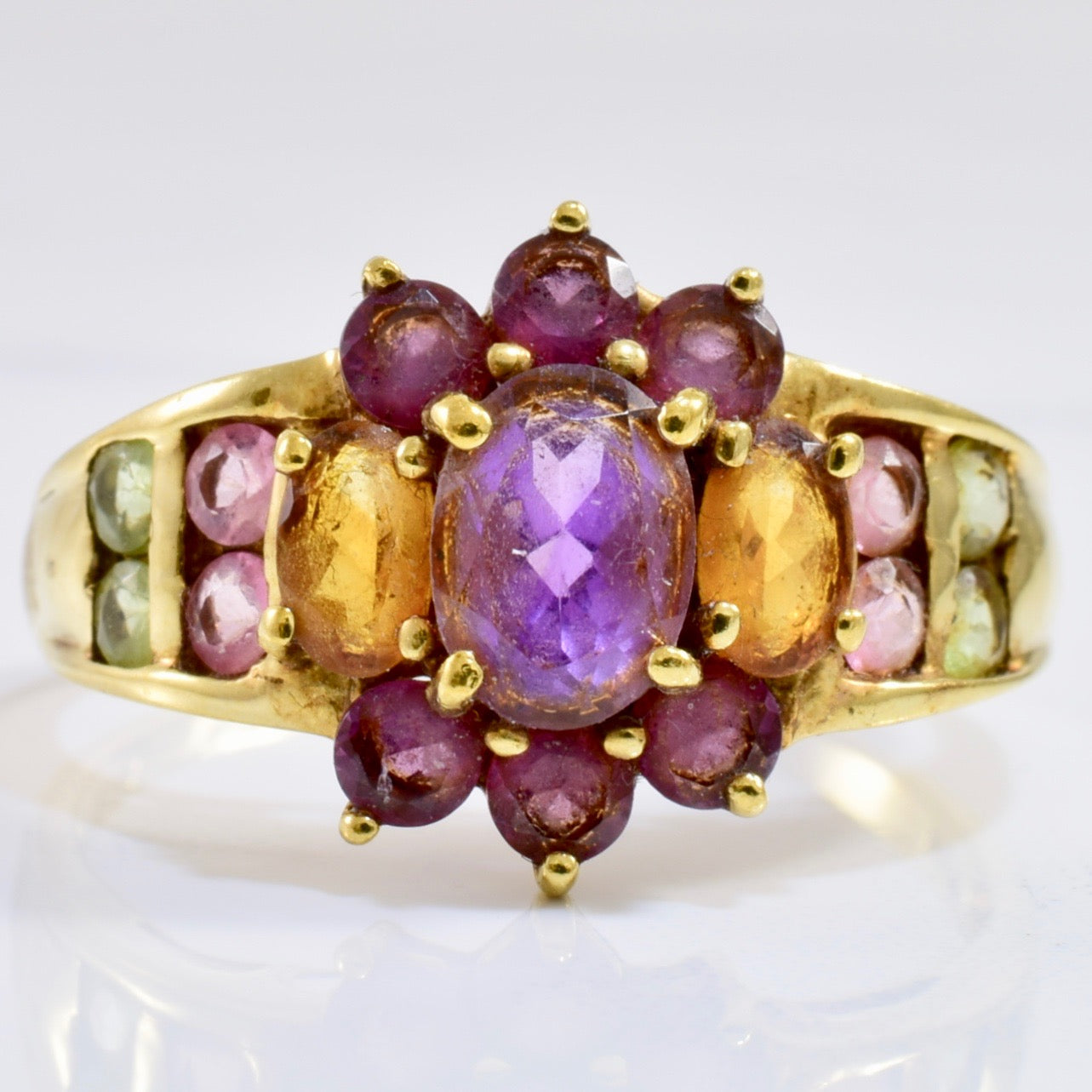 Multi Coloured Stone Ring | SZ 11 |