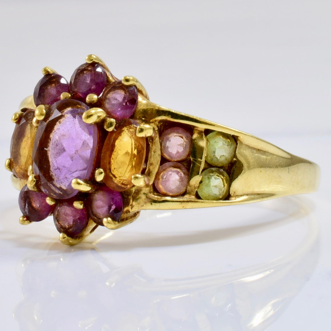 Multi Coloured Stone Ring | SZ 11 |