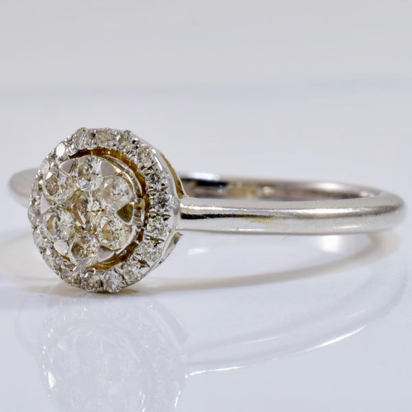 Diamond Cluster Ring | 0.17 ctw SZ 5 |