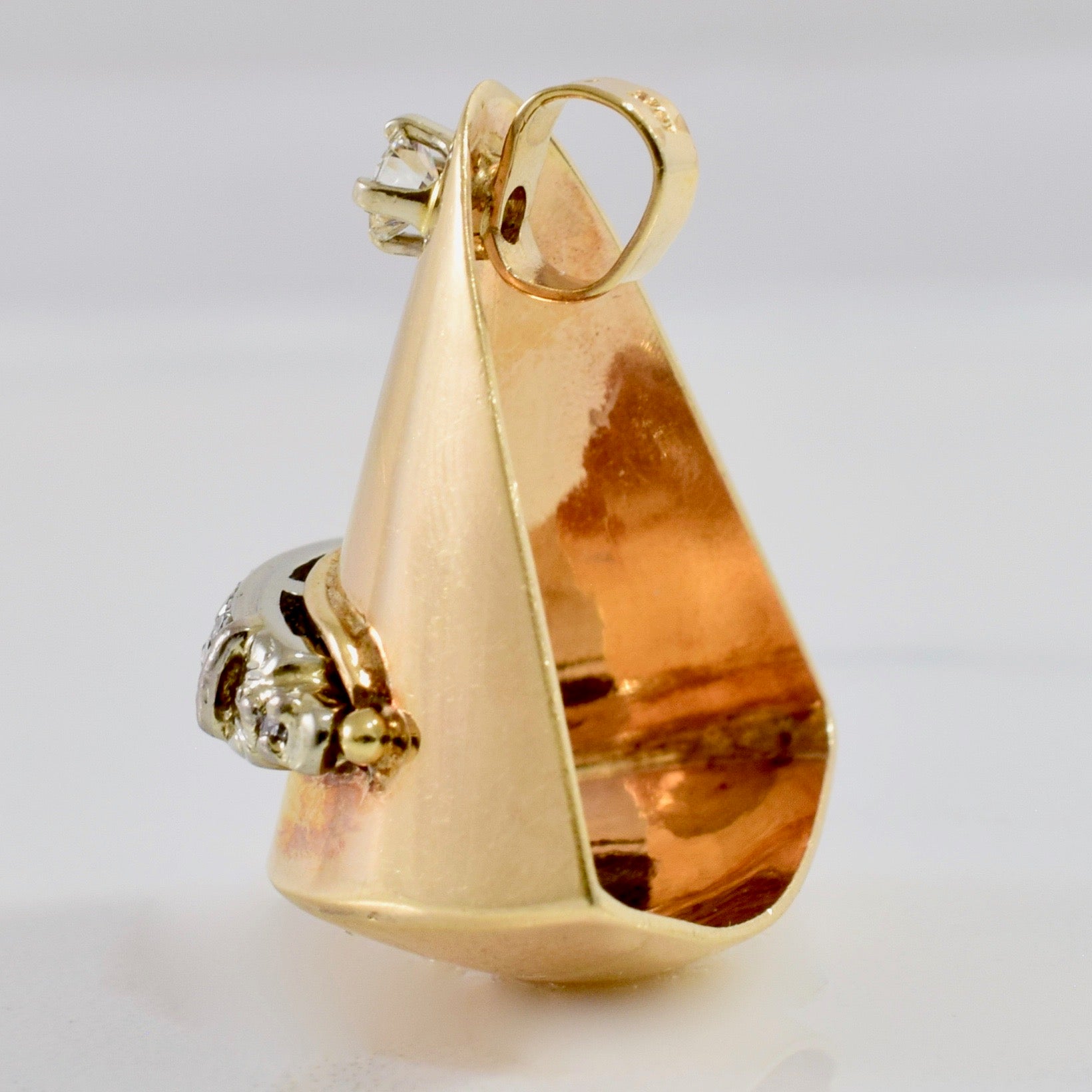 Diamond Cone Pendant | 0.35 ctw |