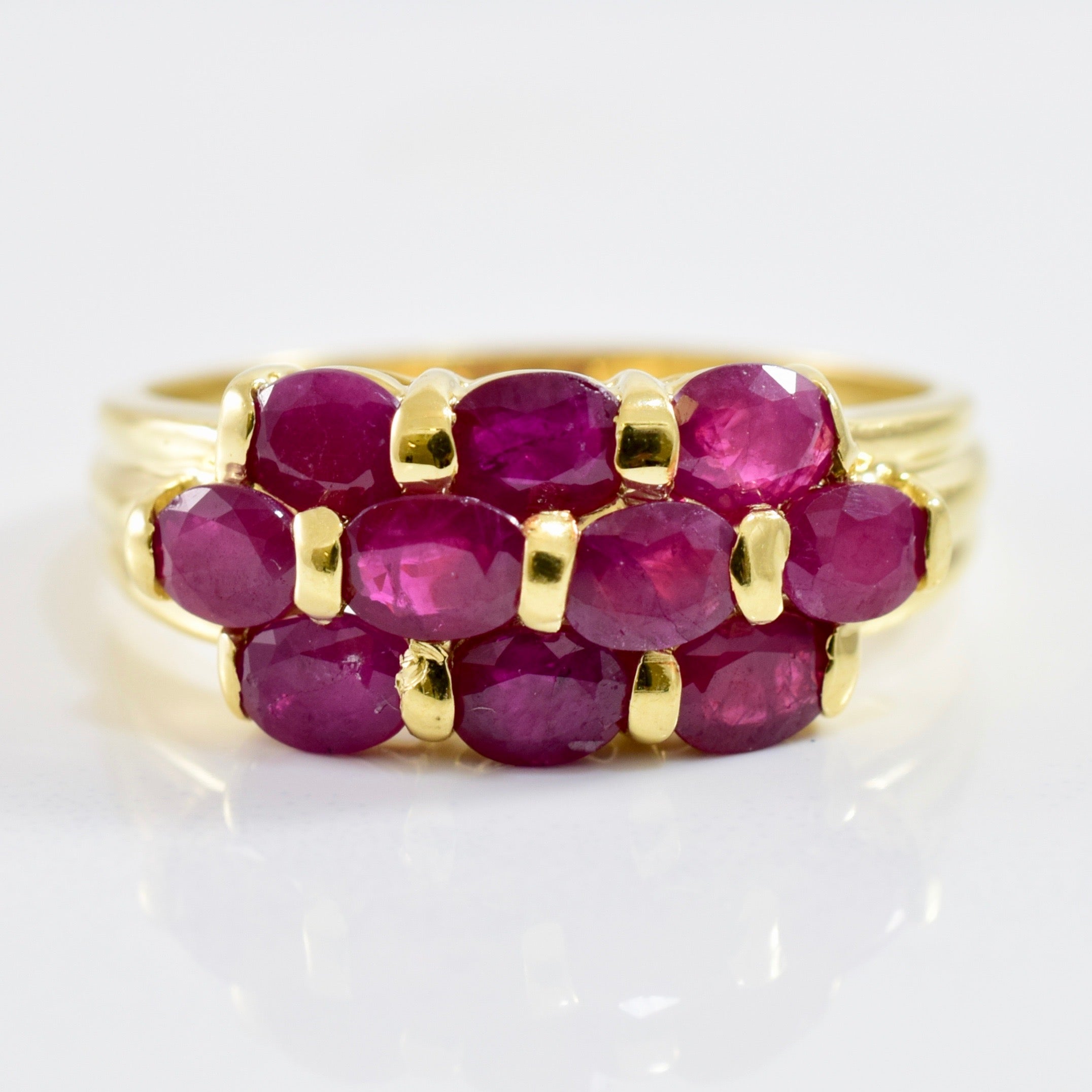 Ruby Cluster Ring | SZ 9 |