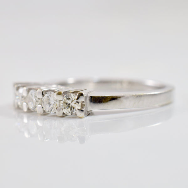 Five Stone Diamond Ring | 0.30 ctw Sz 4 |