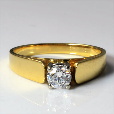Solitaire Diamond Engagement Ring | 0.31ct | SZ 6 |