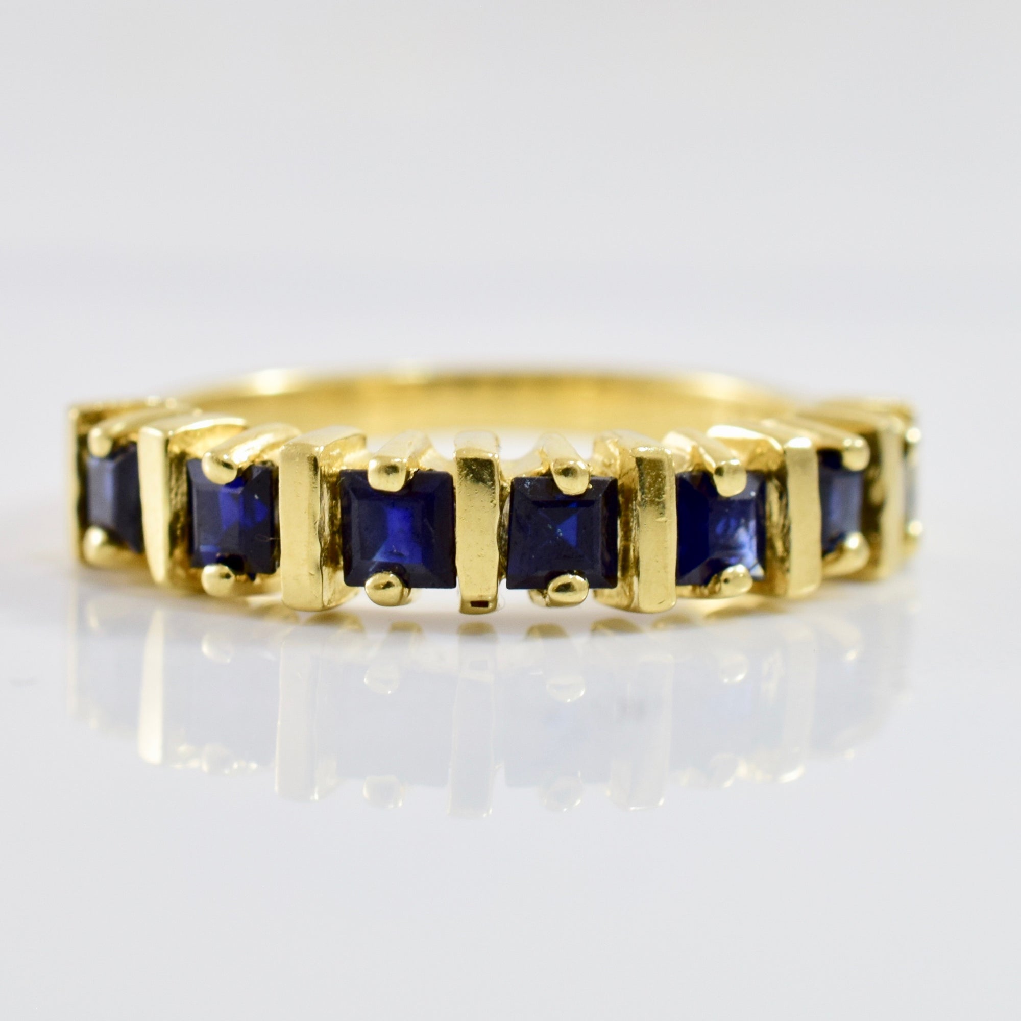 Prong Set Sapphire Ring | SZ 5.5 |