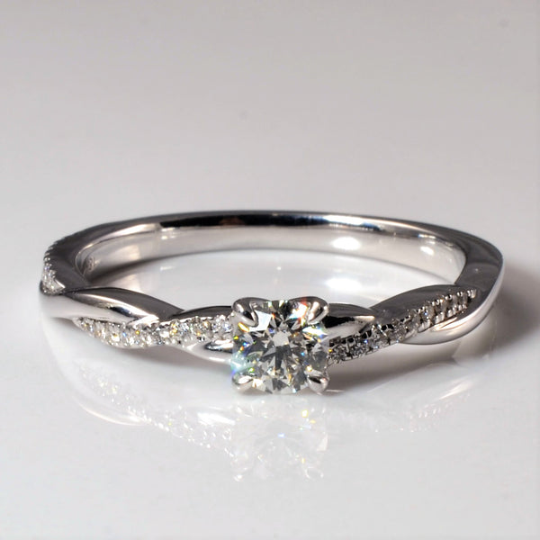 'Brilliant Earth' Twisted Vine Diamond Engagement Ring | 0.50ctw | SZ 8.75 |