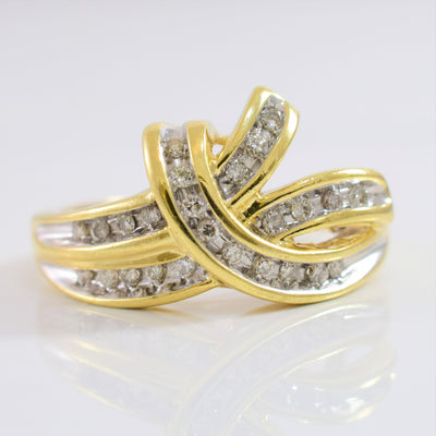 Triple Bypass Ring | 0.25 ctw SZ 8.25 |